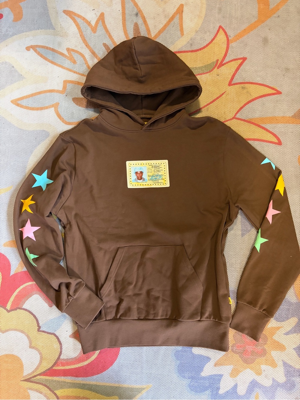 Golf Wang Call Me If You Are Lost License Tyler The Creator Hoodie Brown size s